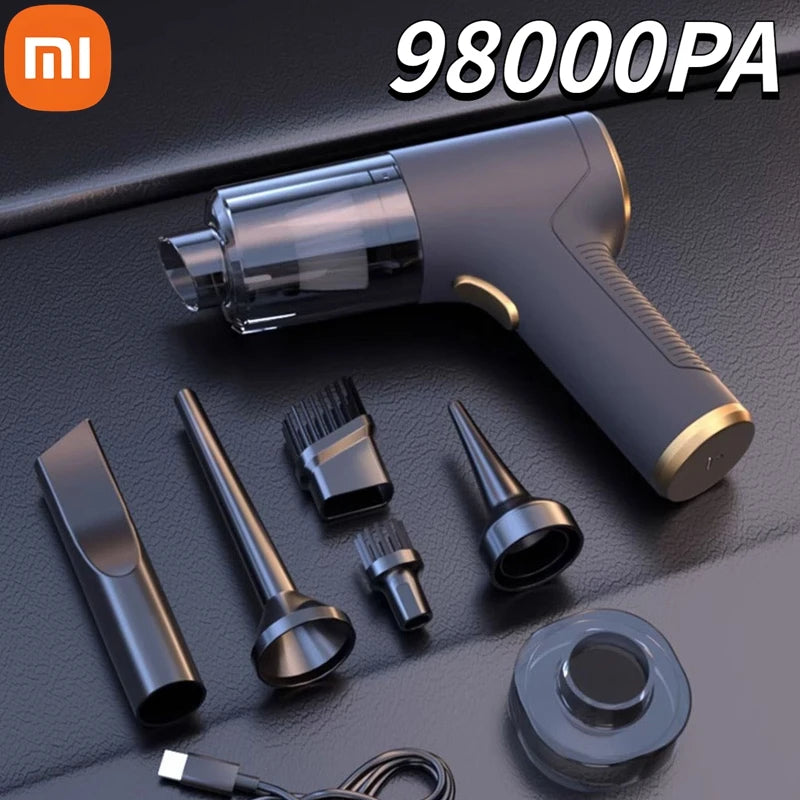 Xiaomi Car Vacuum Cleaner 9In1 Portable Wireless Car Vacuum Cleaner Handheld Home Car Dual Use Vacuum Cleane