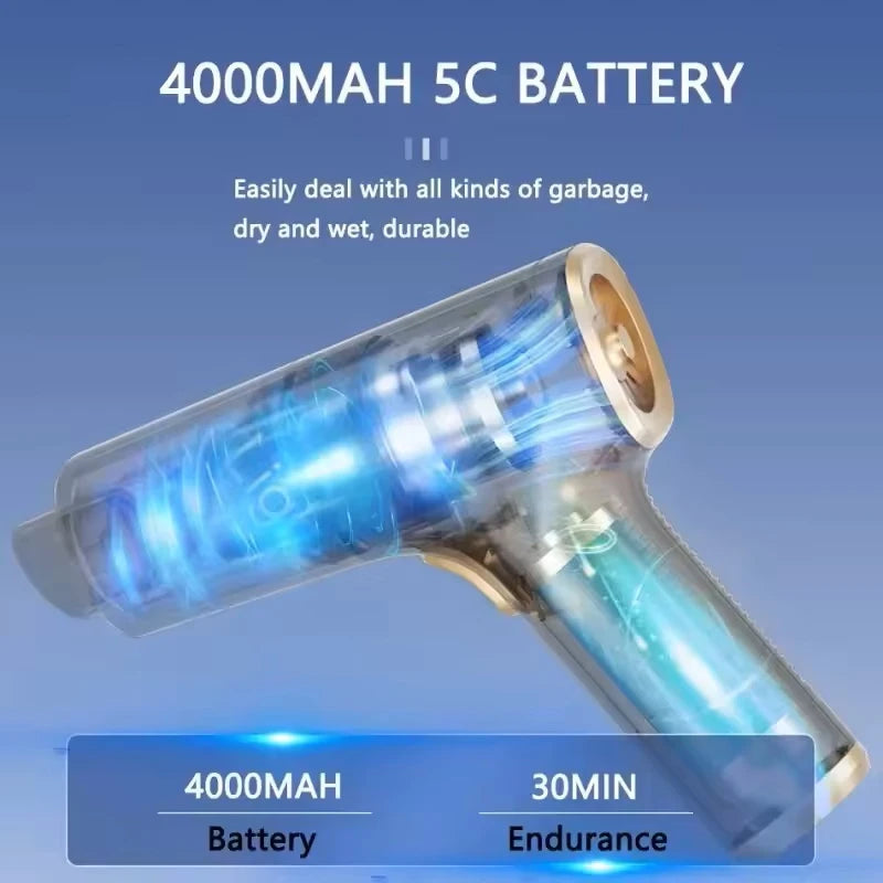 Xiaomi Car Vacuum Cleaner 9In1 Portable Wireless Car Vacuum Cleaner Handheld Home Car Dual Use Vacuum Cleane