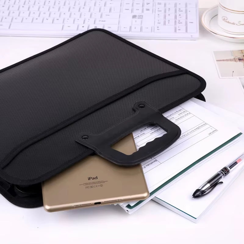 Seboo-Portable Business Briefcase, Office Meeting File Package, Car Side