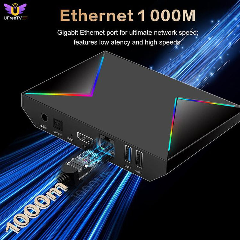 【Upgraded Version of Ufree R69 plus Stream Box】2025 New Multi-Functional Smart Audio and Video Dedicated Streaming Equipment
