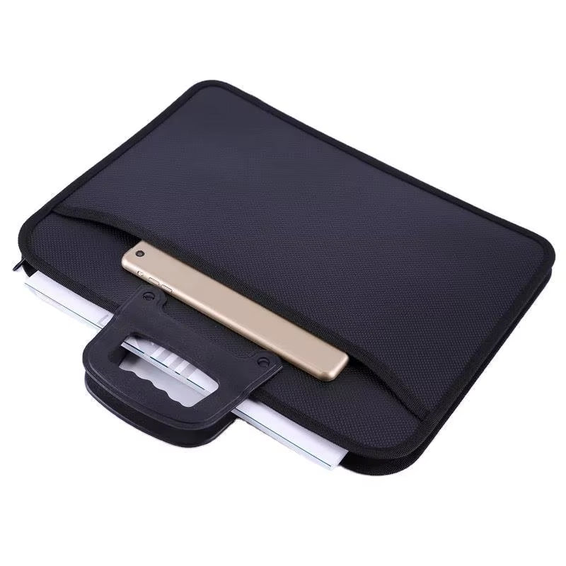 Seboo-Portable Business Briefcase, Office Meeting File Package, Car Side