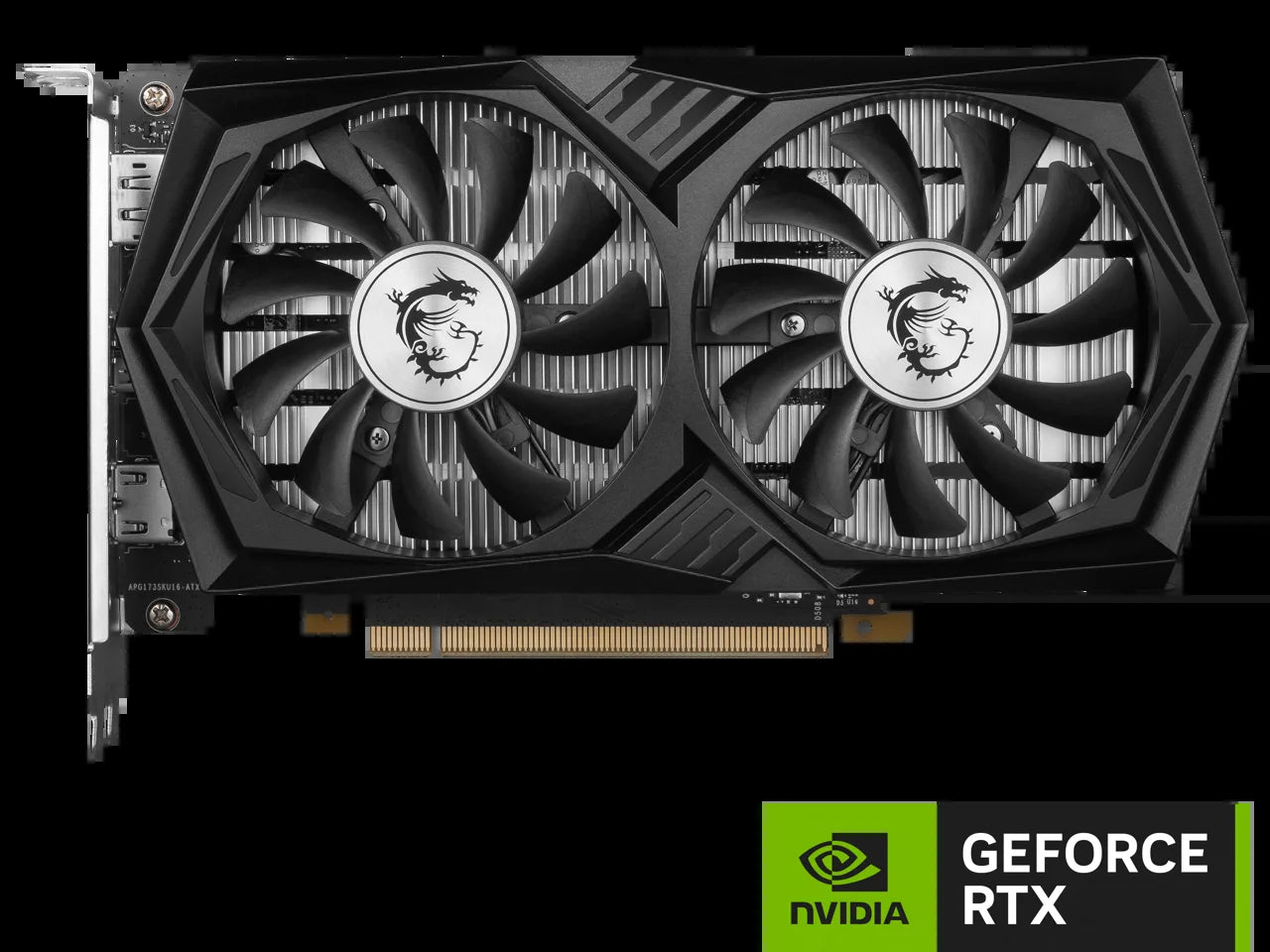 Gaming Geforce RTX 3050 6GB GDDR6 PCI Express 4.0 X8 ATX Graphics Card RTX 3050 GAMING X 6G