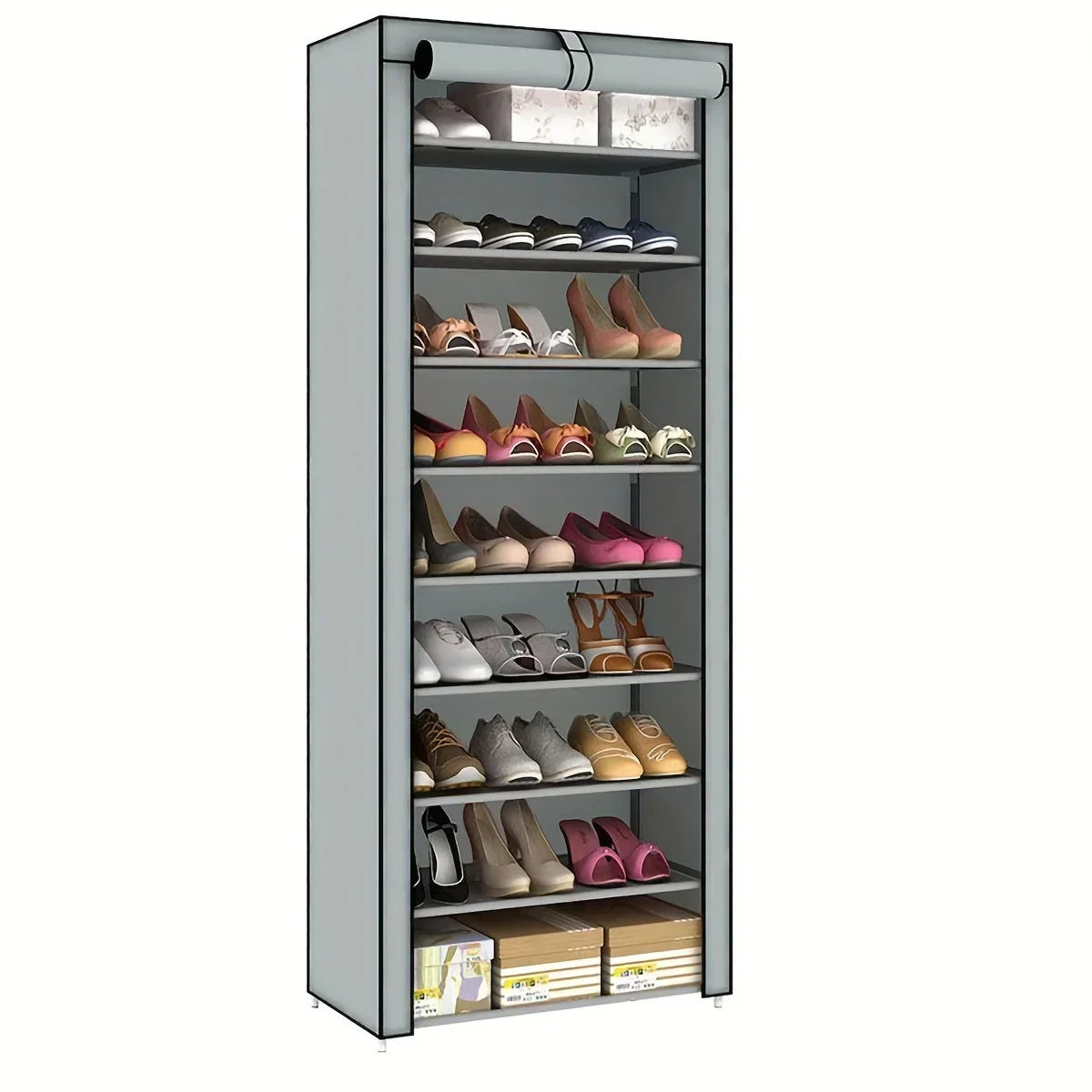 1Pc-Furniture Shoe Cabinet Shoes Racks Storage Large Capacity Home Furniture Simple 10 Layers