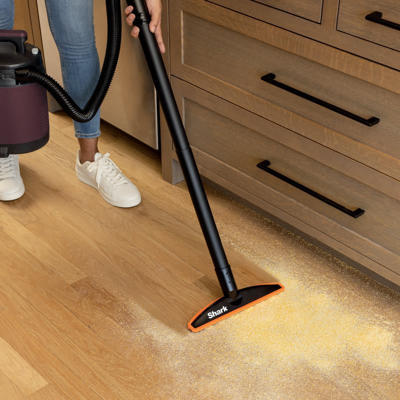 Shark Messmaster Portable Wet Dry Vacuum UV105 with Truegrip Accessory Suite Anybag Technology Self Cleaning Convenience Dishwasher Safe Dust Bin 950W 20Ft Cord