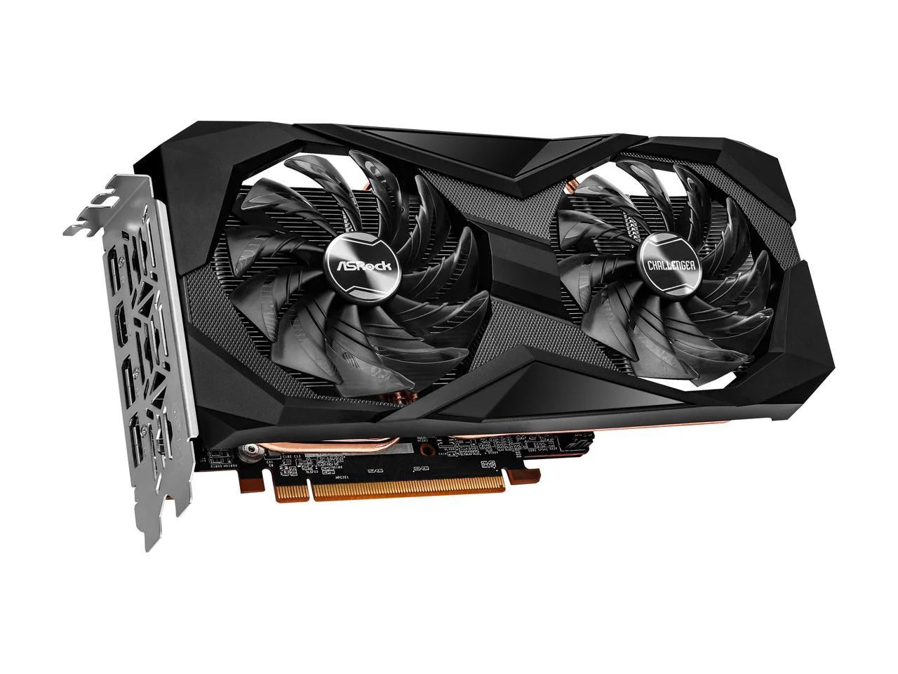Radeon RX 6600 Challenger D 8GB GDDR6 PCI Express 4.0 Graphics Card RX6600 CLD 8G