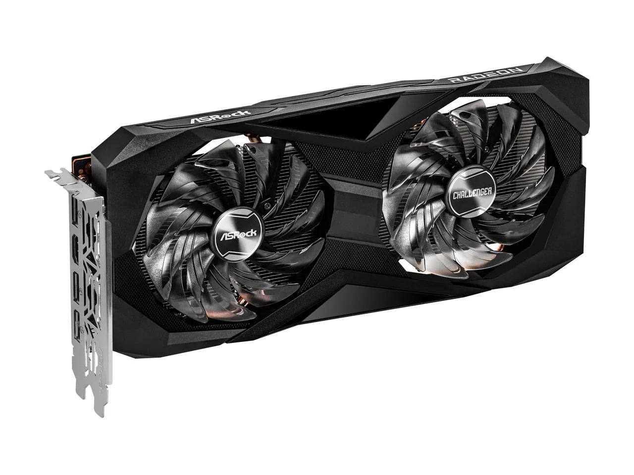 Radeon RX 6600 Challenger D 8GB GDDR6 PCI Express 4.0 Graphics Card RX6600 CLD 8G