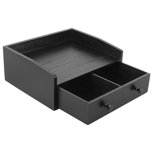 Coffee Machine Base Drawer Wood Tea Bag Coffee Capsule Drawer Storage Stand Desktop Water Bar Countertop Cabinet Organizer
