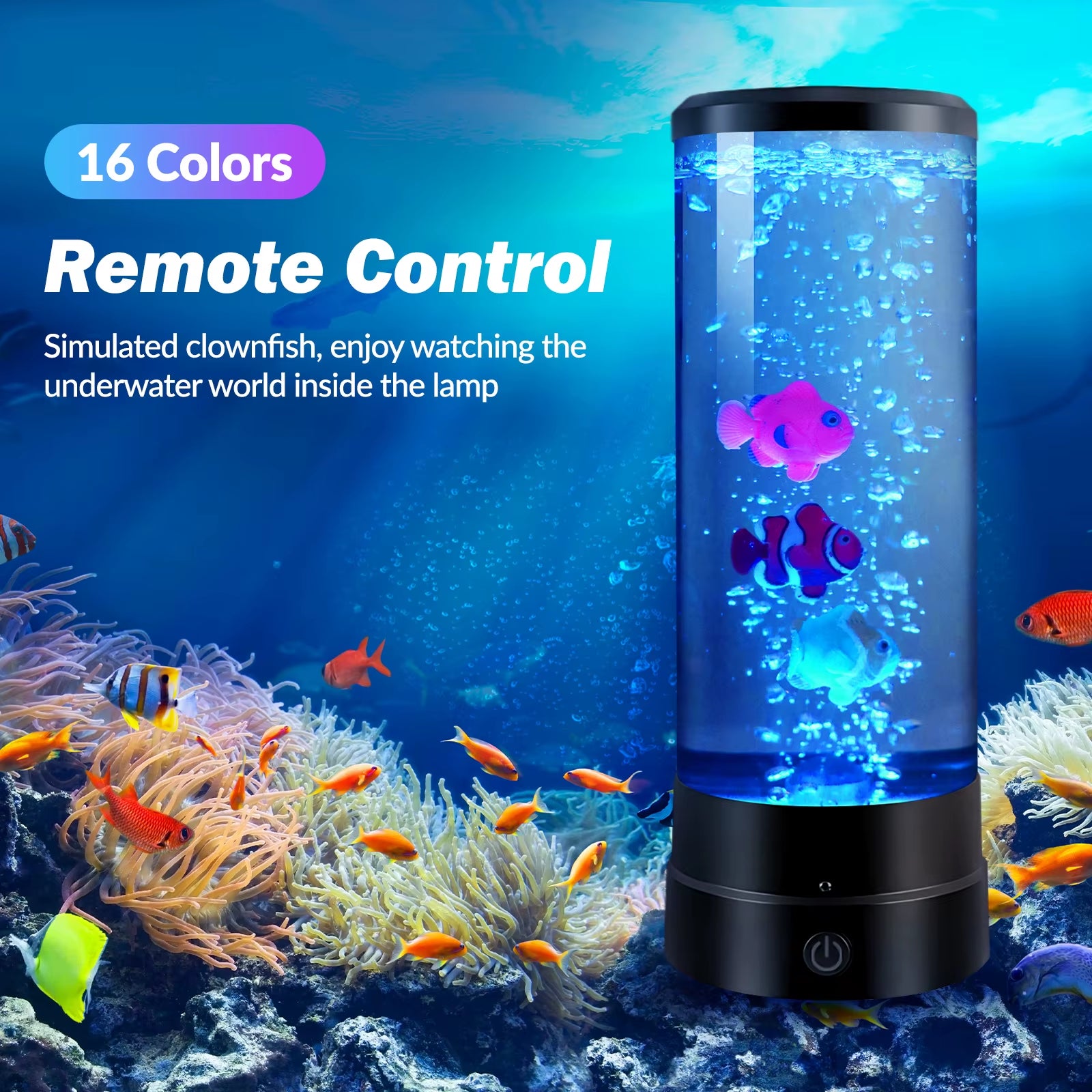 Bubble Fish Lamp Atmosphere Mood Lamp Bedroom Desk Lamp Acrylic Bedside Lamp Carefully Selected Home Decoration Night Light