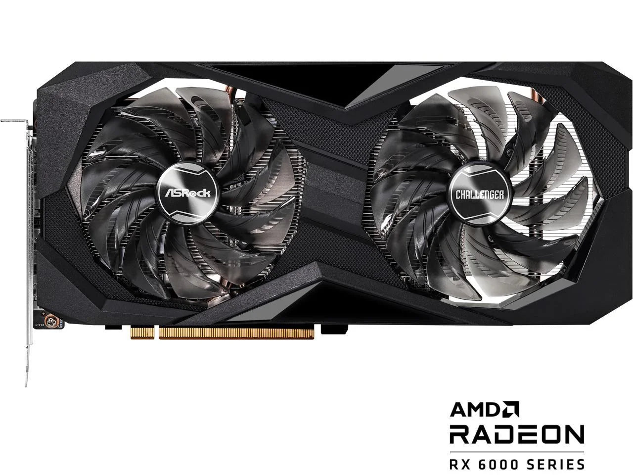 Radeon RX 6600 Challenger D 8GB GDDR6 PCI Express 4.0 Graphics Card RX6600 CLD 8G