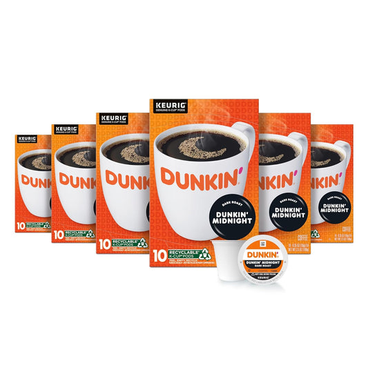 Midnight Dark Roast Coffee, 60 Keurig K-Cup Pods
